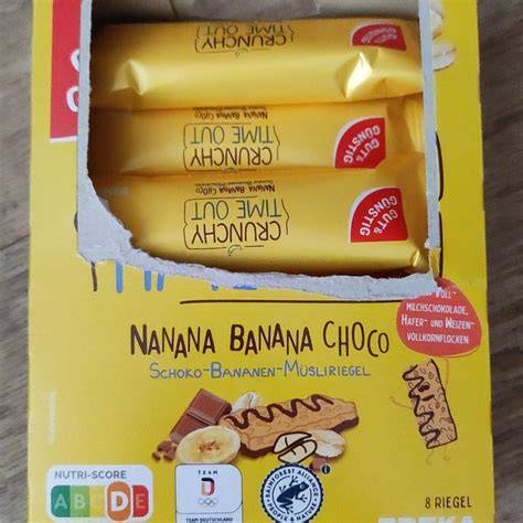 Schoko-Bananen Sortiment, Zutaten-Fotografie
