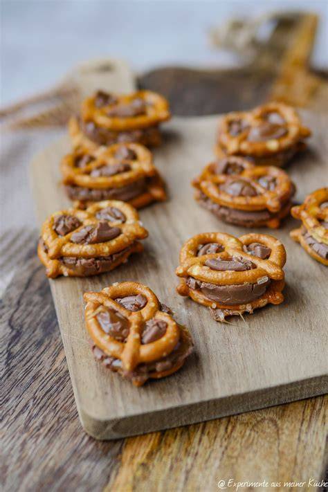 Schoko-Brezeln als Geschenkidee