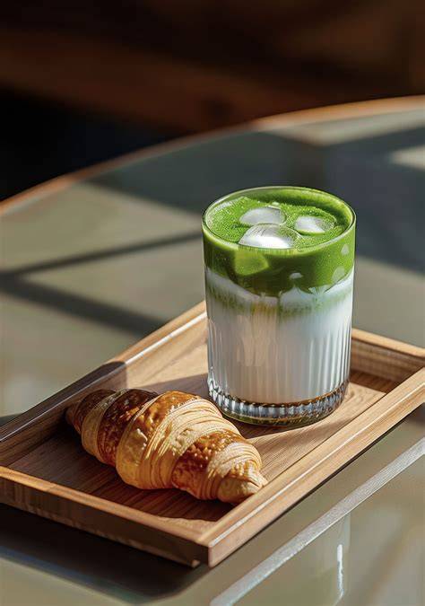 Schoko-Croissant als Teil der bewussten Ernährung