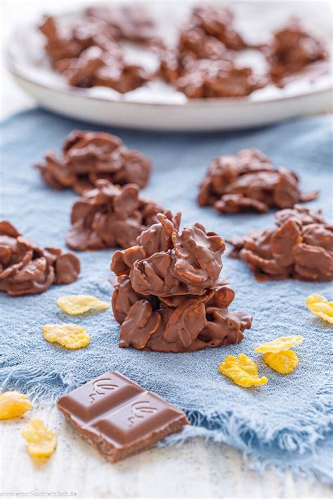 Schoko-Crossies mit Keksstücken