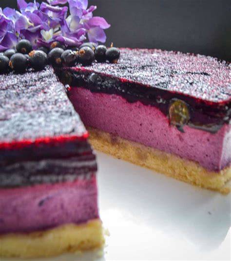 Schoko-Johannisbeer-Torte mit Mousse und Fruchtspiegel