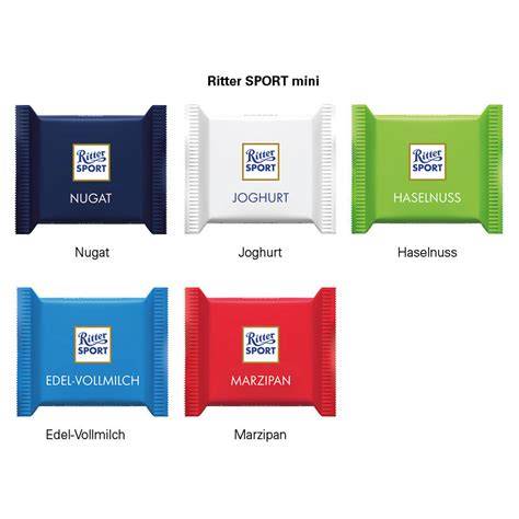 Schoko-Kalender mit Ritter Sport Minis