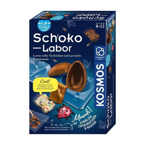 Schoko-Labor mit Brunnen und Formen