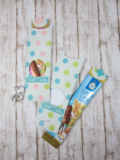 Schoko-Lolly Detailaufnahme der Verpackung