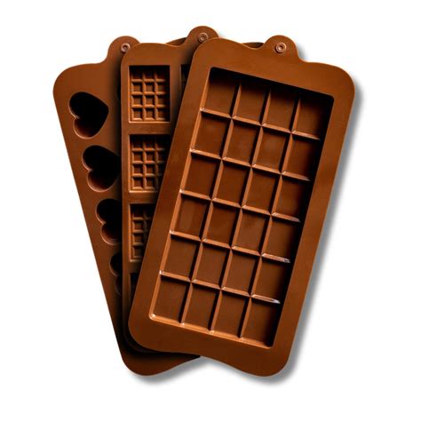 Schoko-Marmor-Bites in Silikonform