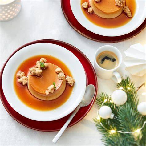 Schoko-Mousse und Crème Caramel