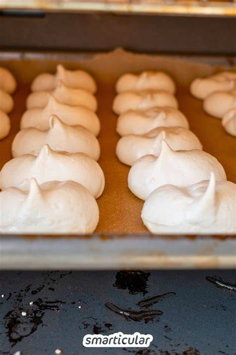 Schoko-Nougat-Baiser auf Backblech