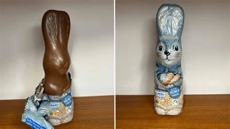 Schoko-Osterhase der REWE-Eigenmarke Beste Wahl