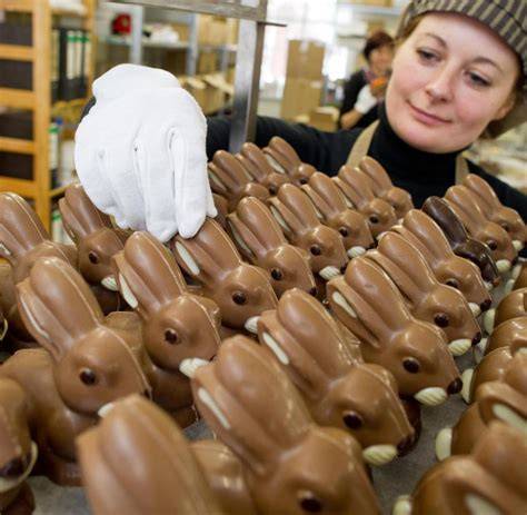 Schoko-Osterhasen Produktion, Export und Markt