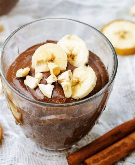 Schoko-Pudding mit Banane