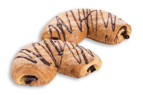 Schoko-Vanille-Hörnchen mit Eiskugeln, Querschnitt der Waffelstruktur, Eisschichten