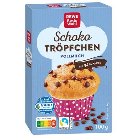 Schokodrops und Backkakao als Zutaten