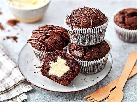 Schokoganache auf Muffins