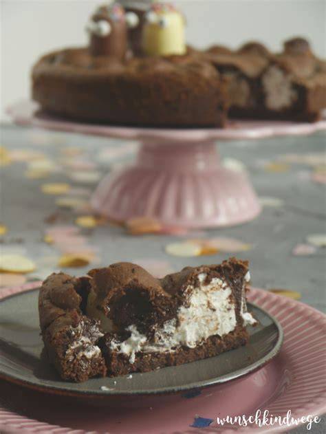 Schokokuss Torte Variationen mit Obst und Schokolade