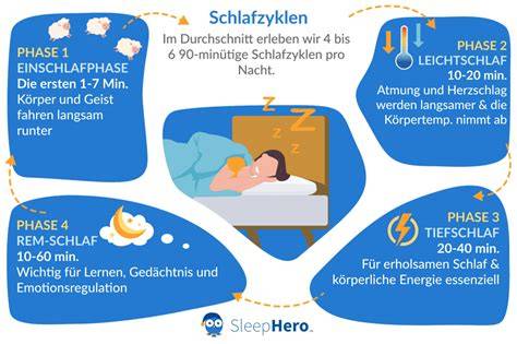Schokolade, Zucker und Schlafzyklus - Infografik
