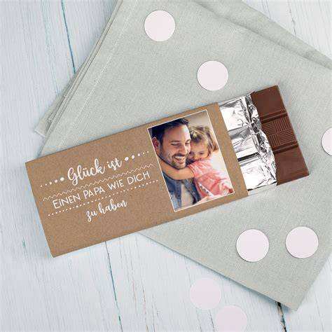Schokolade mit personalisierter Banderole