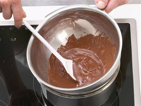 Schokolade schmelzen im Wasserbad, Mikrowelle, Thermomix und Backofen