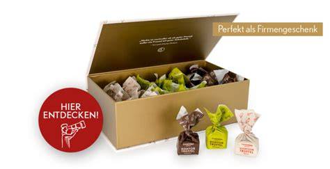 Schokoladen-Geschenkboxen für Kunden und Mitarbeiter
