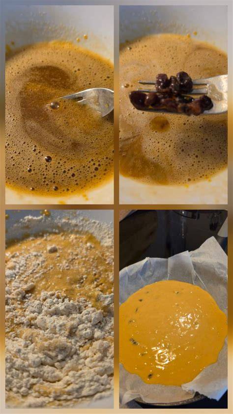 Schokoladen-Rotwein-Sauce in der Pfanne