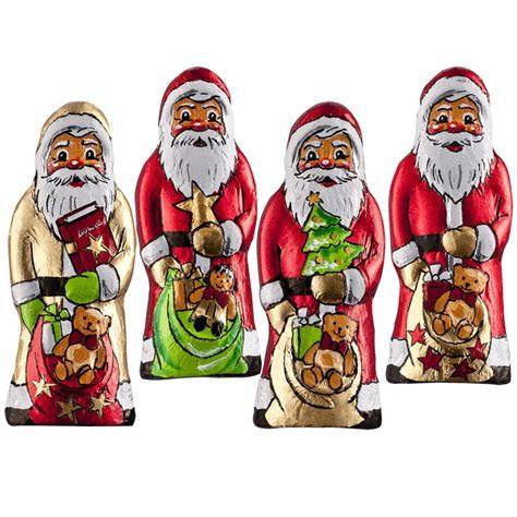 Schokoladen-Weihnachtsmänner Geschmackstest