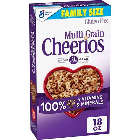 Schokoladenbeschichtete Cheerios in Tüte