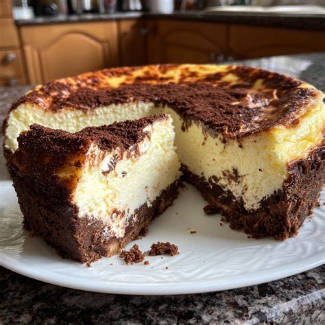 Schokoladenboden für Käsekuchen mit Johannisbeeren