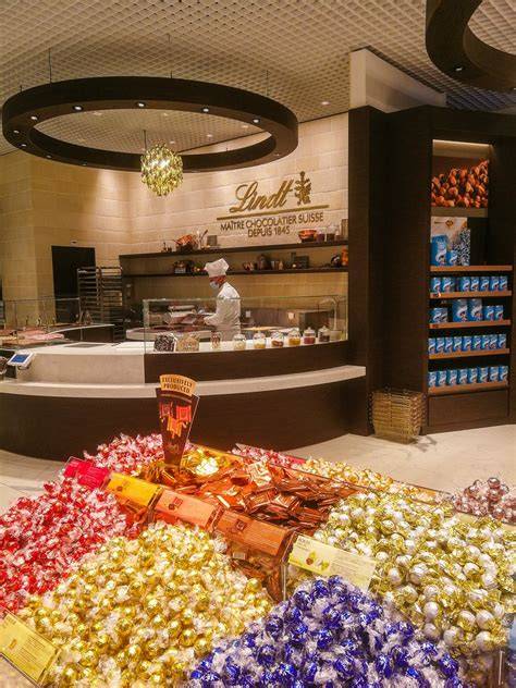 Schokoladenbrunnen im Lindt Home of Chocolate