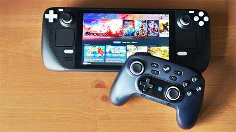 Schokoladencontroller neben echtem Controller