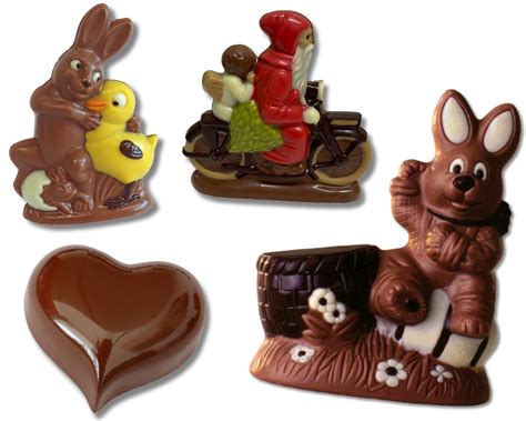 Schokoladenfiguren Herstellung Schritt für Schritt
