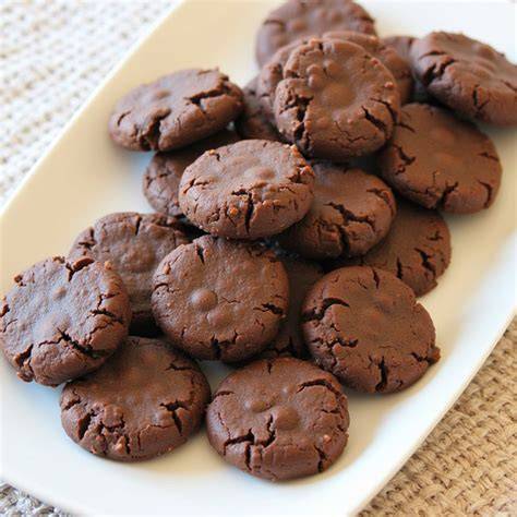 Schokoladenkekse - Dark Chocolate Kisses Rezept und Zutaten