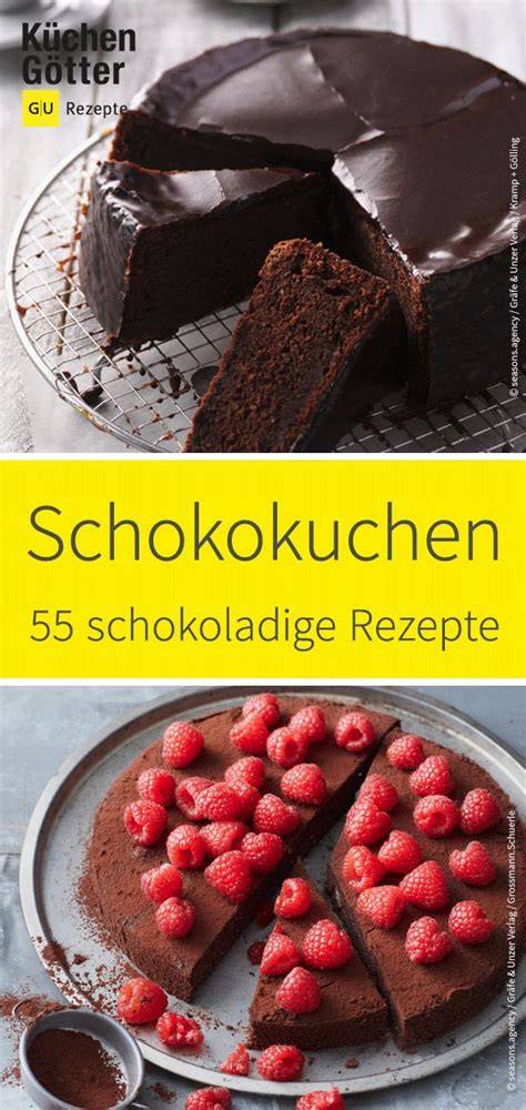 Schokoladenkuchen Varianten - Übersicht