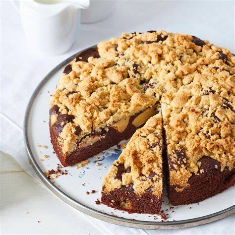 Schokoladenkuchen mit Streuseln