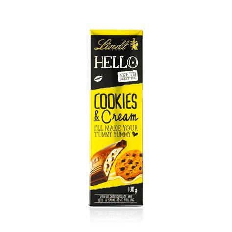 Schokoladenriegel Lindt Hello Cookies and Cream Mini