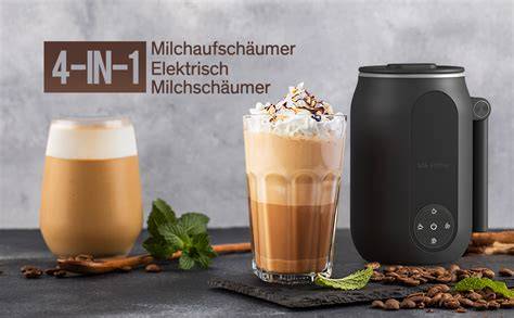 Schokoladenschmelze in heißer Milch für Schoko-Cappuccino