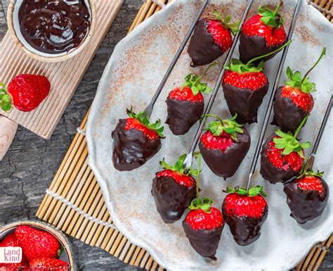 Schokoladentunken von Erdbeeren
