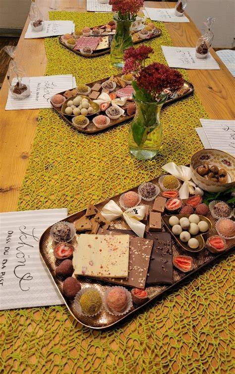 Schokoladenverkostung im Café Maya