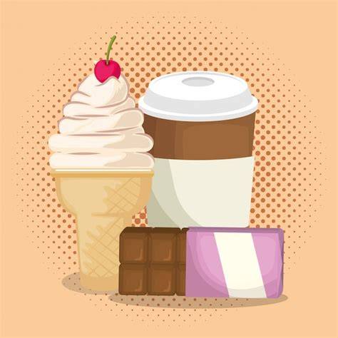Schokoriegel und Kaffee in Deutschland
