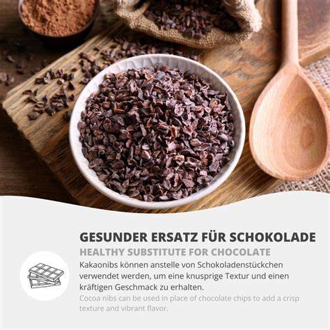 Schokostücke und Zutaten für Experimente