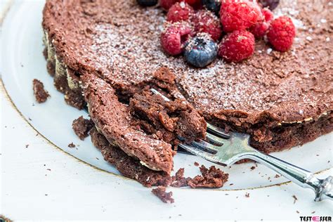 Schokotarte ohne Mehl