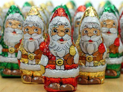 Schokoweihnachtsmänner Vielfalt