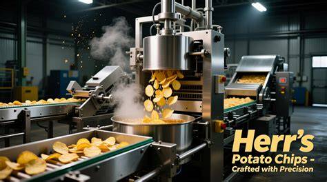 Schonende Herstellung von Kartoffelchips - niedrige Temperaturen