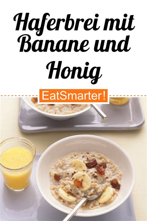 Schonkost Lebensmittel: Toastbrot, Honig, Banane, Haferbrei
