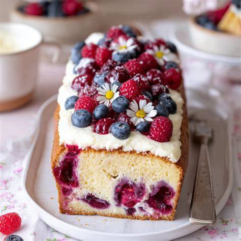 Schritt-für-Schritt: Beerenkuchen mit Biskuitboden