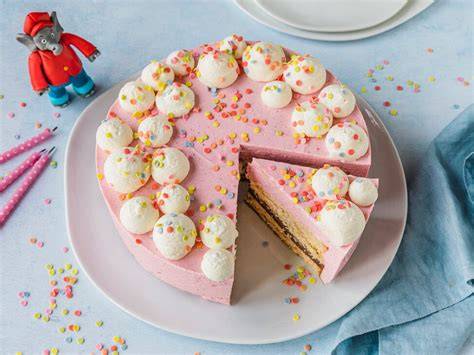 Schritt-für-Schritt: Benjamin Blümchen Torte selber backen ohne Gelatine
