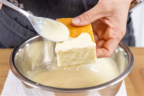 Schritt-für-Schritt: Dickmilchcreme für den Kuchen