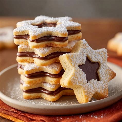 Schritt-für-Schritt: Sternplätzchen als Linzer-Doppeldecker mit Gelee