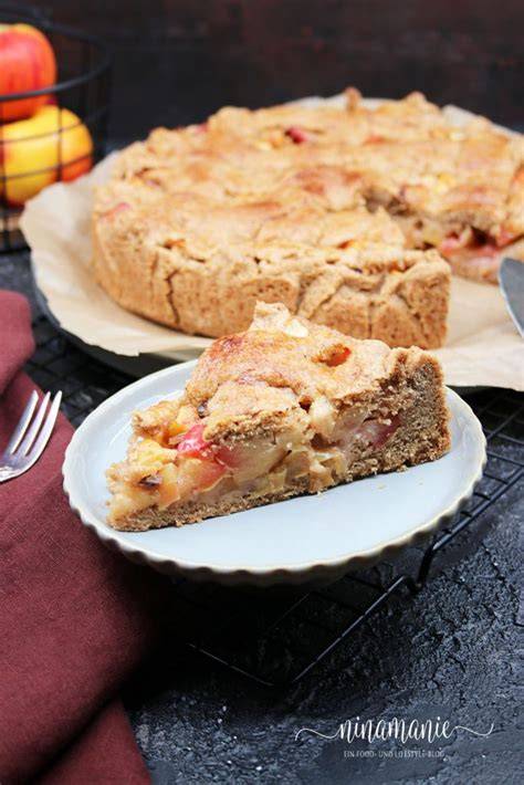 Schritt-für-Schritt Anfertigung von Apfelkuchen mit Gewürzen