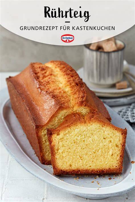 Schritt-für-Schritt Anleitung Kastenkuchen