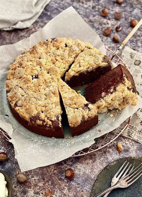 Schritt-für-Schritt Anleitung Schoko Streuselkuchen