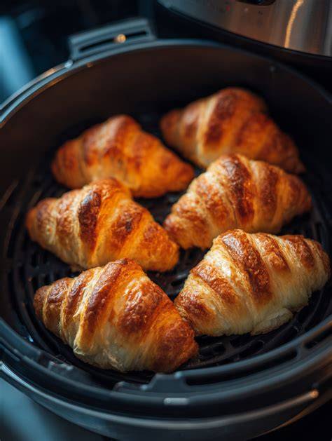 Schritt-für-Schritt Bildanleitung Croissants im Airfryer